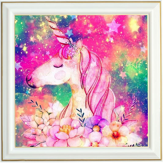 Peinture diamant - Licorne magique