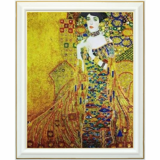 Diamond painting - Portrait de Madame Bauer par Klimt