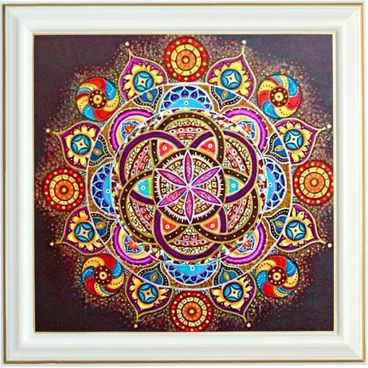 Diamond Painting - Mandala Universel des Couleurs