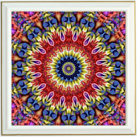 Diamond Painting - Mandala Kaléidoscope Multicolore