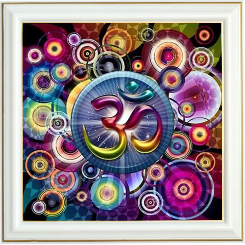Broderie diamant - Mandala zen