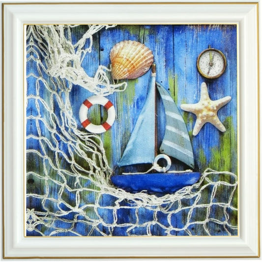 Diamond painting - Voilier et accessoires nautiques