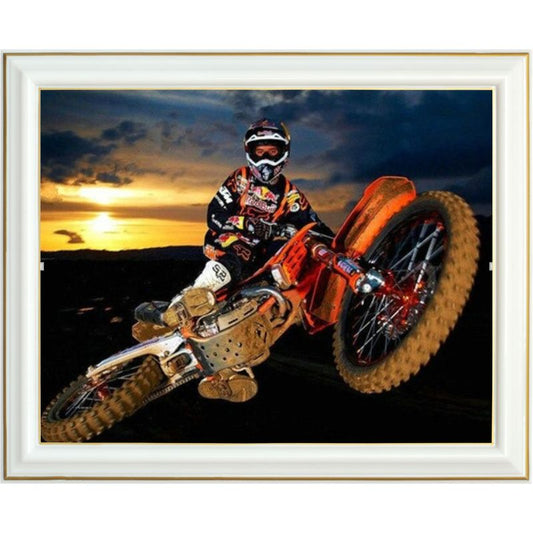 Diamond painting - Motocross
