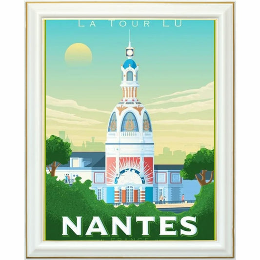 Diamond painting - Charme de la Tour LU à Nantes