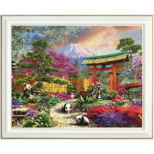 Diamond painting - Parc des pandas