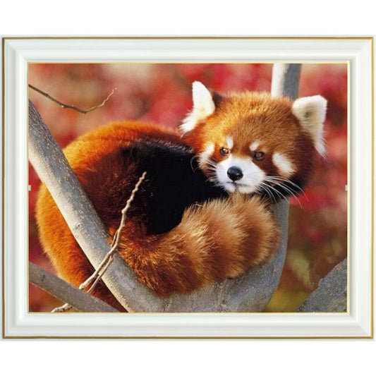 Diamond painting - Panda roux