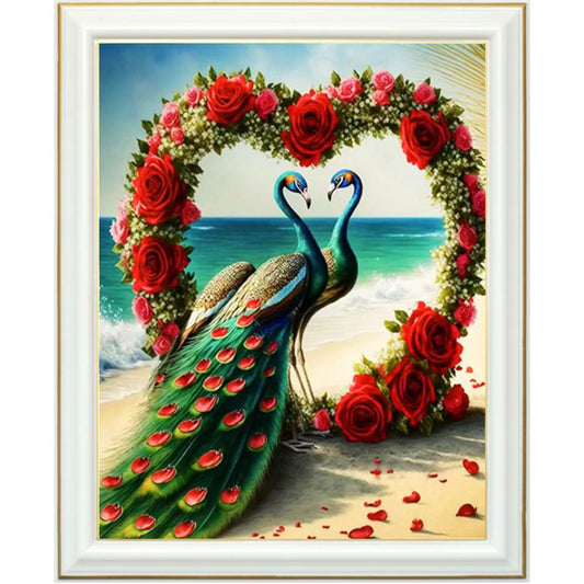 Diamond painting AB - Élégance exotique