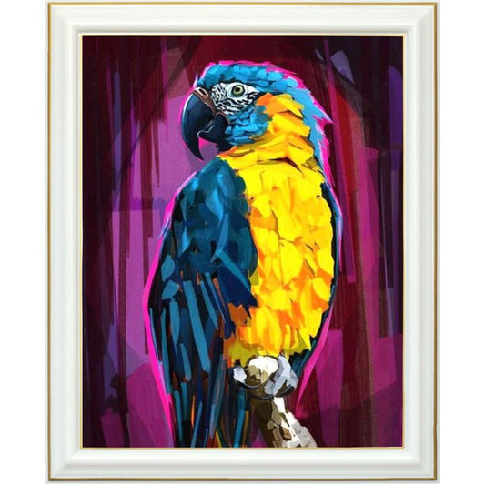 Tableau diamant - Perroquet