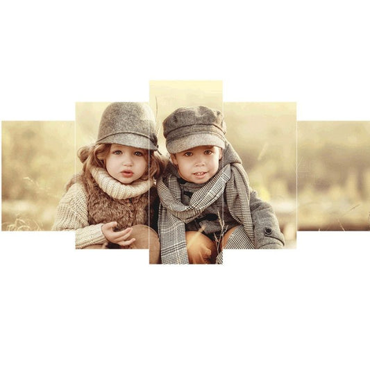 Diamond painting personnalisé multi panel