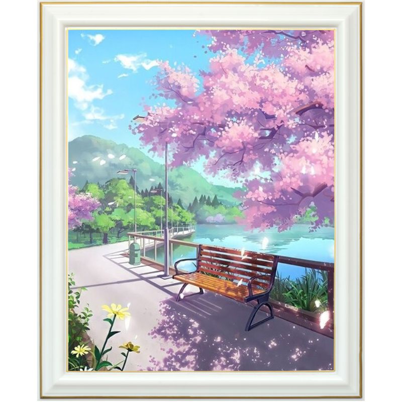 Diamond Painting - Parc japonais