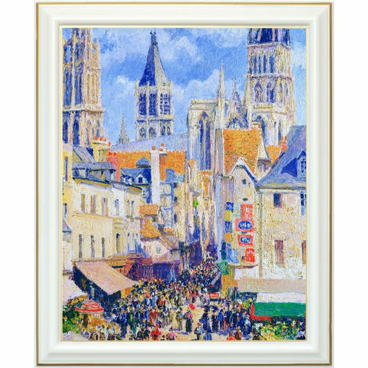 Diamond painting - Rue de l'Épicerie, Rouen - Pissaro