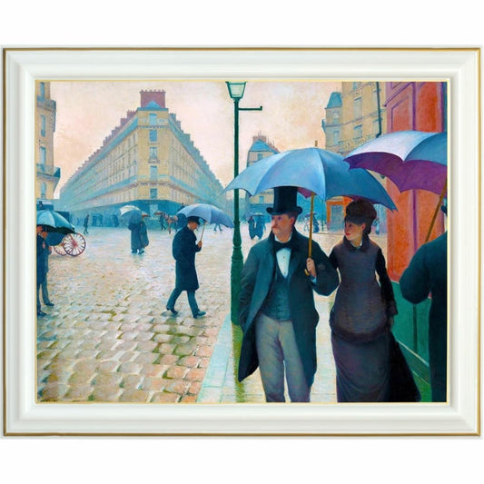 Diamond painting - Rue de Paris, Temps de Pluie - Caillebotte