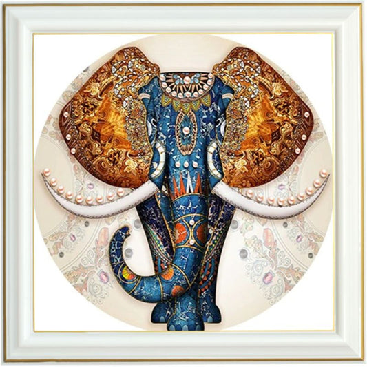 Peinture diamant - Éléphant