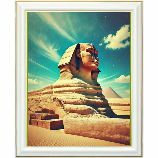 Diamond painting - Le Sphinx de Gizeh