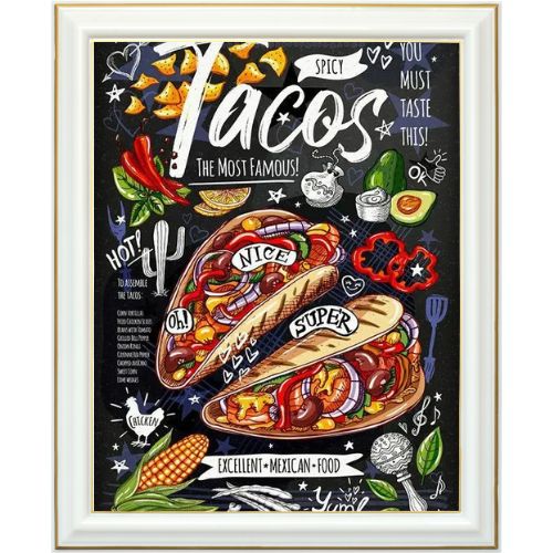 Diamond painting - Tacos