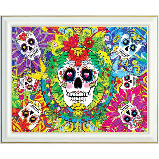 Broderie diamant - Dia de muertos