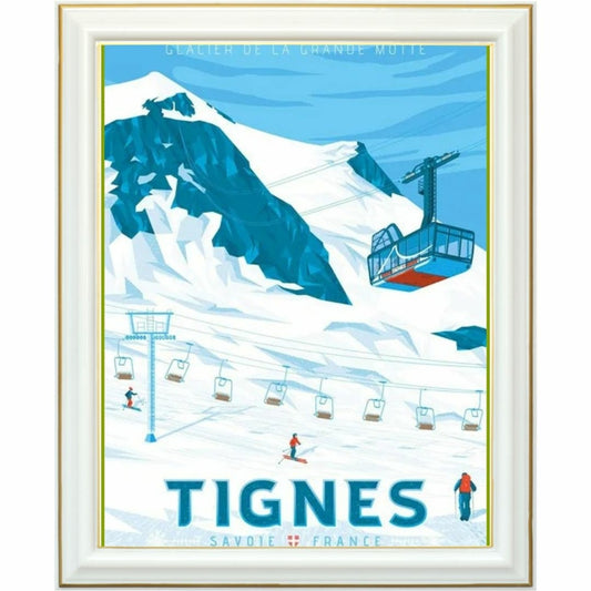 Diamond painting - Aventure alpine à Tignes