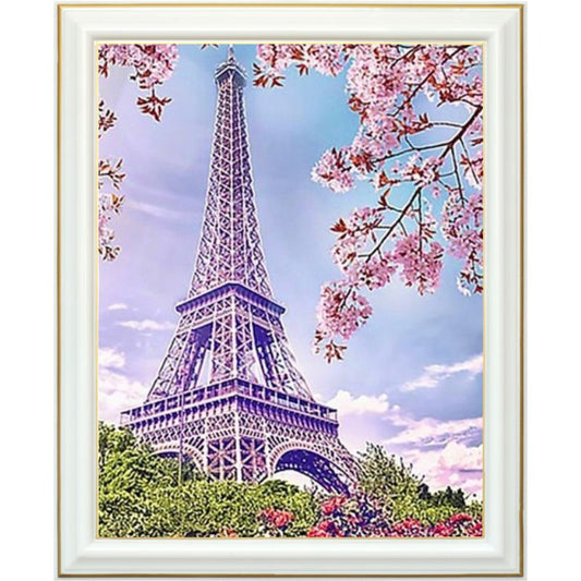 Broderie diamant - Tour Eiffel