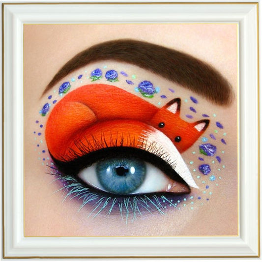 Diamond painting - Maquillage renard