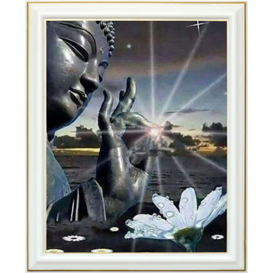 Tableau diamant - L'illumination de Bouddha